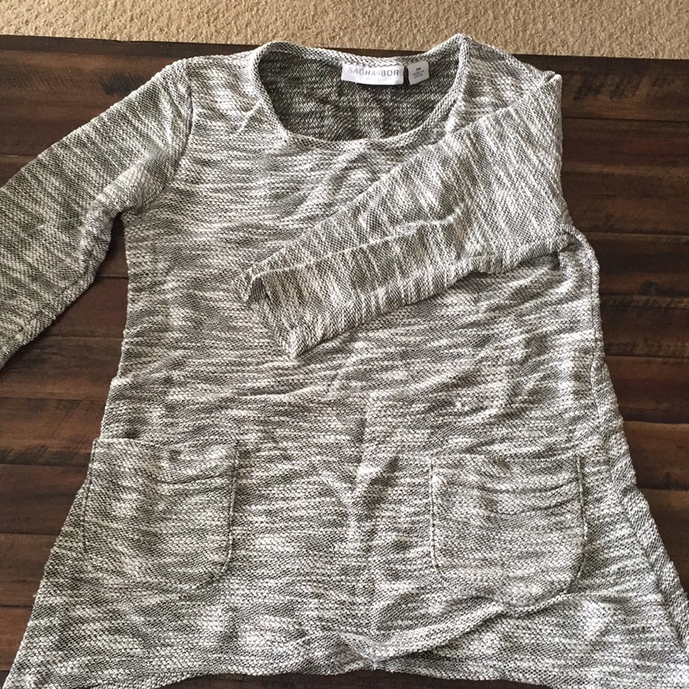 Gray sweater